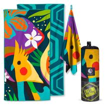 Toalla de Playa de Microfibra VENTURE 4TH de Secado Rápido y Compacta Libre de Arena