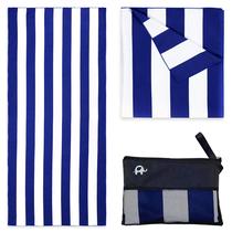Toalla de Playa Elite Trend de Microfibra para Adultos 160x80 cm con Bolsa Toalla de Playa Elite Trend de Microfibra para Adultos 160x80 cm con Bolsa