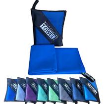 Toalla de Playa Isuaia de Microfibra Reutilizable y de Secado Rápido 43x69 cm Azul