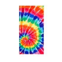 Toalla de Playa LIVILAN Oversized Tie Dye 100% Microfibra 75x150 cm