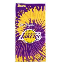 Toalla de Playa Unisex NBA Los Angeles Lakers Psicodélica