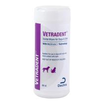 Toallitas dentales Vetradent 60 unidades para perros y gatos Toallitas dentales Vetradent 60 unidades para perros y gatos