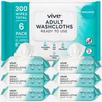 Toallitas Desechables Vive para Adultos y Personas Mayores - 300 Unidades