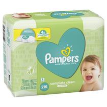 Toallitas Húmedas Pampers Complete Clean Sin Perfume 216 Unidades Toallitas Húmedas Pampers Complete Clean Sin Perfume 216 Unidades