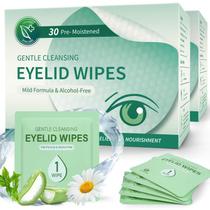 Toallitas Limpiadoras para Párpados y Pestañas ZHENYEMEI con Aceite de Árbol de Té 60 unidades Toallitas Limpiadoras para Párpados y Pestañas ZHENYEMEI con Aceite de Árbol de Té 60 unidades