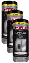 Toallitas Weiman para Acero Inoxidable, Paquete de 30 (3 unidades)