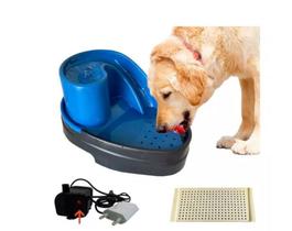 Tobo Fonte Bebedouro Automático Caes E Gatos Preto - Mec Pet