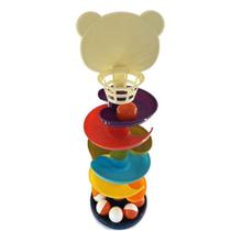 Tobogã 7 Voltas Urso com Bolinhas e Cesto de Basquete Toy Mix