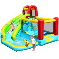 Tobogã Inflável Aquático BOUNTECH 6 em 1 Casa de Saltar para Crianças Tobogã Inflável Aquático BOUNTECH 6 em 1 Casa de Saltar para Crianças