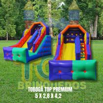 Tobogã Premium Top Inflável - Brinquedos Tobogã Premium Top Inflável - Brinquedos