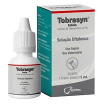 Tobrasyn Colírio (tobramicina) 5ml Syntec