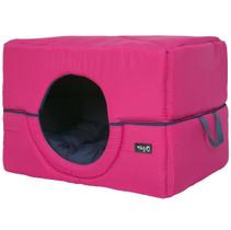 Toca 2x1 Pink Tamanho M Para Cães e Gatos Avuk Pet