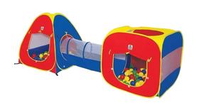 Toca 3 Em 1 Barraca Infantil com Túnel Baby Bear Colorido