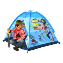 Toca Barraca Infantil Esconderijo Pirata Cabana Tenda Azul - Dm Toys Toca Barraca Infantil Esconderijo Pirata Cabana Tenda Azul - Dm Toys