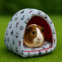 Toca Cabana Cabaninha Toquinha Casinha para Roedores Porquinho da Índia Mini Coelho