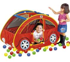 Toca Carro Futoca Ball Vermelha 150 Bolinhas 620a - Braskit