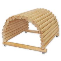 Toca Casinha Pinus Natural Chinchila Porquinho da India