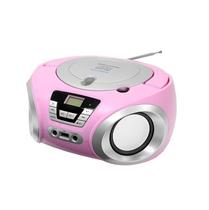 Toca CD Portátil Bluetooth Megastar MP1842BT Rosa