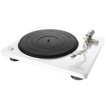 Toca-discos Analógico Hi-Fi Premium Denon DP-400 com pré-amplificador Phono Integrado 33 1/3, 45 e 78 RPM Branco