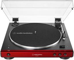 Toca Discos Audio-Technica AT-LP60XBT Vermelho