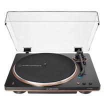 Toca Discos Audio Technica ATLP70XBTBZC Acionamento Por Correia Bluetooth Automática Preto e Bronze Toca Discos Audio Technica ATLP70XBTBZC Acionamento Por Correia Bluetooth Automática Preto e Bronze