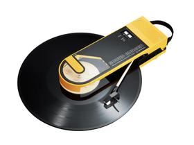 Toca Discos Audio-Technica Sound Burger AT-SB727 Portátil Amarelo
