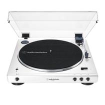 Toca Discos Automático Audio-Technica AT-LP60XBTWW Bluetooth Branco - Bivolt Toca Discos Automático Audio-Technica AT-LP60XBTWW Bluetooth Branco - Bivolt