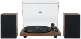 Toca-discos com sistema HiFi Crosley C62C Walnut Toca-discos com sistema HiFi Crosley C62C Walnut