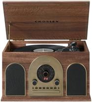 Toca-discos Crosley CR7025A-WA 8 em 1 Bluetooth Nogueira Toca-discos Crosley CR7025A-WA 8 em 1 Bluetooth Nogueira