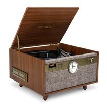 Toca-discos de vinil 6 em 1 e centro de música Victrola Century