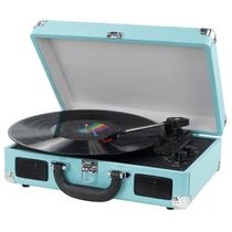 Toca-discos de vinil DIGITNOW sem fio Bluetooth de 3 velocidades