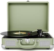 Toca-Discos de Vinil Mersoco Bluetooth Portátil com 3 Velocidades Toca-Discos de Vinil Mersoco Bluetooth Portátil com 3 Velocidades