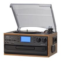 Toca-Discos de Vinil ORCC 10 em 1 com Bluetooth