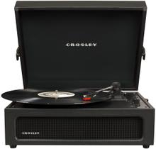 Toca-discos de vinil portátil com mesa giratória Crosley CR8017B-BK