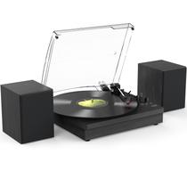 Toca-discos de vinil Retrolife Bluetooth 3 Speed 2 Alto-falantes