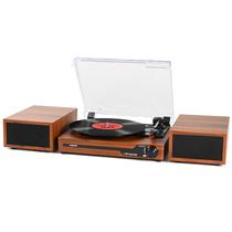 Toca-Discos de Vinil Udreamer com Bluetooth 5.3 e Alto-Falantes Externos