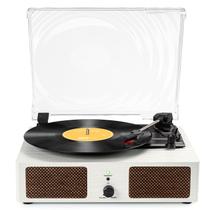 Toca-discos de vinil Udreamer Vintage Portable com Bluetooth