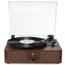 Toca-Discos de Vinil Udreamer Wireless com Alto-Falantes Embutidos