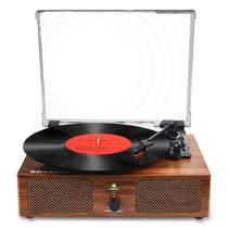 Toca-discos de vinil Udreamer Wireless toca-discos com alto-falantes