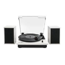 Toca-discos de vinil Victrola Montauk Bluetooth de 3 velocidades branco