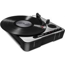 Toca-Discos Portátil em maleta c/ conversor digital para DJ