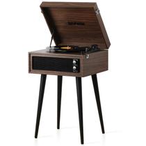 Toca-discos retrô Retrospiler com Bluetooth e gravador USB, 3 velocidades Toca-discos retrô Retrospiler com Bluetooth e gravador USB, 3 velocidades