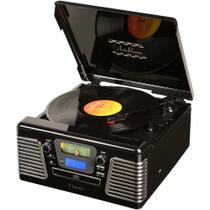 Toca Discos Ribeiro e Pavani Autorama com Rádio AM/FM - Preto