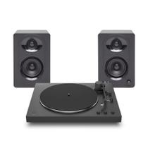 Toca-discos Sony PS-LX3BT sem fio com Bluetooth e monitores de estúdio Toca-discos Sony PS-LX3BT sem fio com Bluetooth e monitores de estúdio