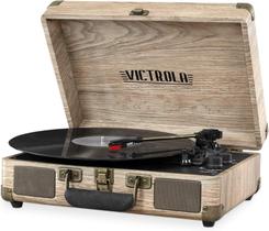 Toca-Discos Victrola Vintage Bluetooth 3 Velocidades - Modelo VSC-550BT-FOT