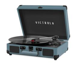 Toca-Discos Victrola Vintage Bluetooth 3 Velocidades - Modelo VSC-550BT-SMB