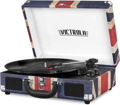 Toca-Discos Victrola Vintage Bluetooth 3 Velocidades - Modelo VSC-550BT-UK