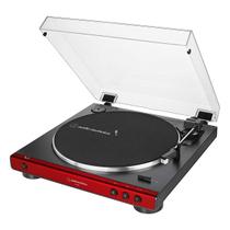 Toca Discos Vinil Audio Technica At-lp60x Automático Red