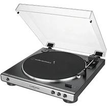 Toca Discos Vinil Automático Audio Technica AT-LP60X Cinza Toca Discos Vinil Automático Audio Technica AT-LP60X Cinza
