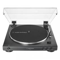 Toca Discos Vinil Preto Audio technica AT LP60X BK Automático Vitrola